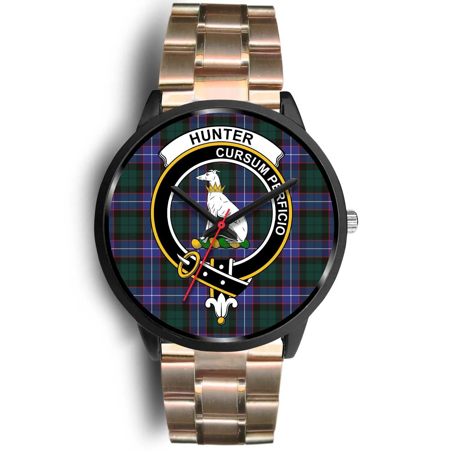 Hunter Modern Clan Badge Tartan Black Watch