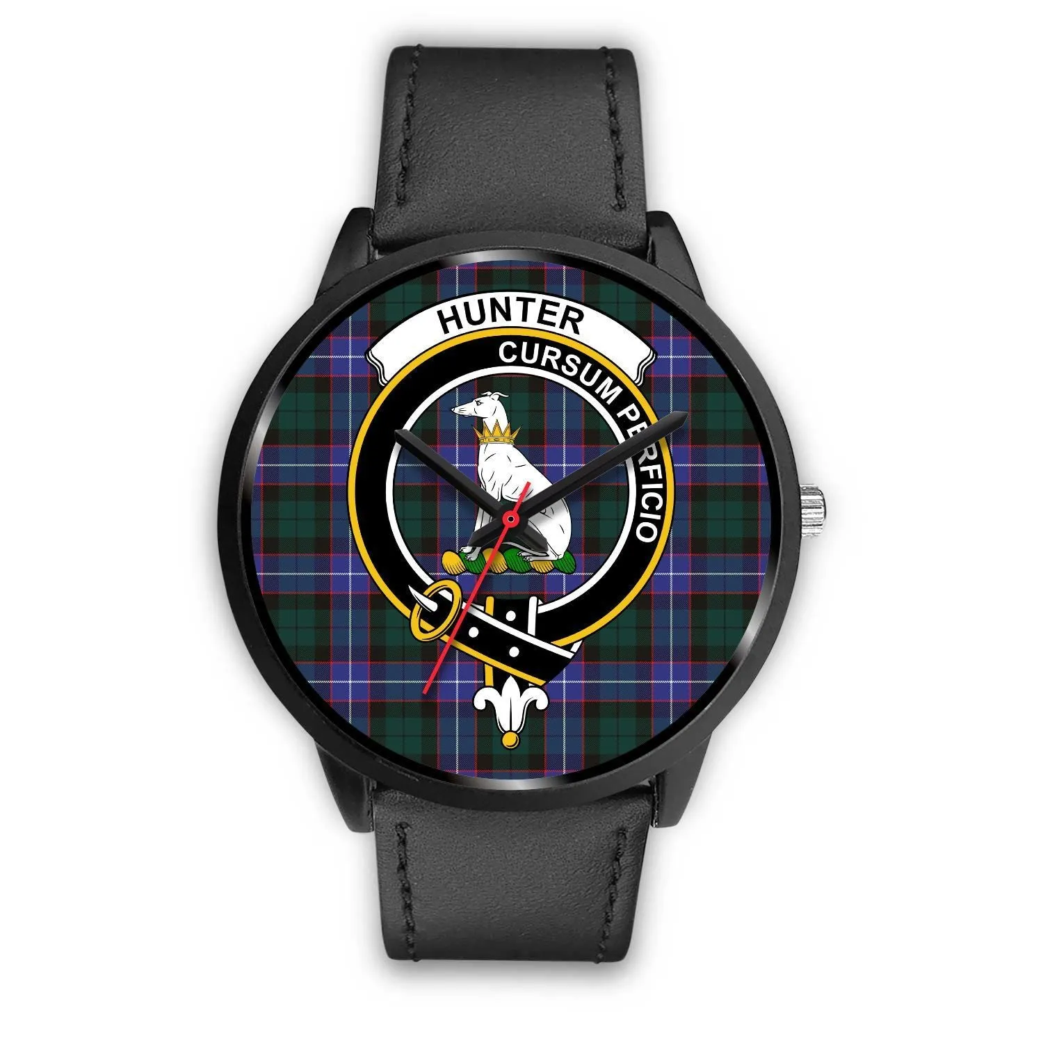 Hunter Modern Clan Badge Tartan Black Watch