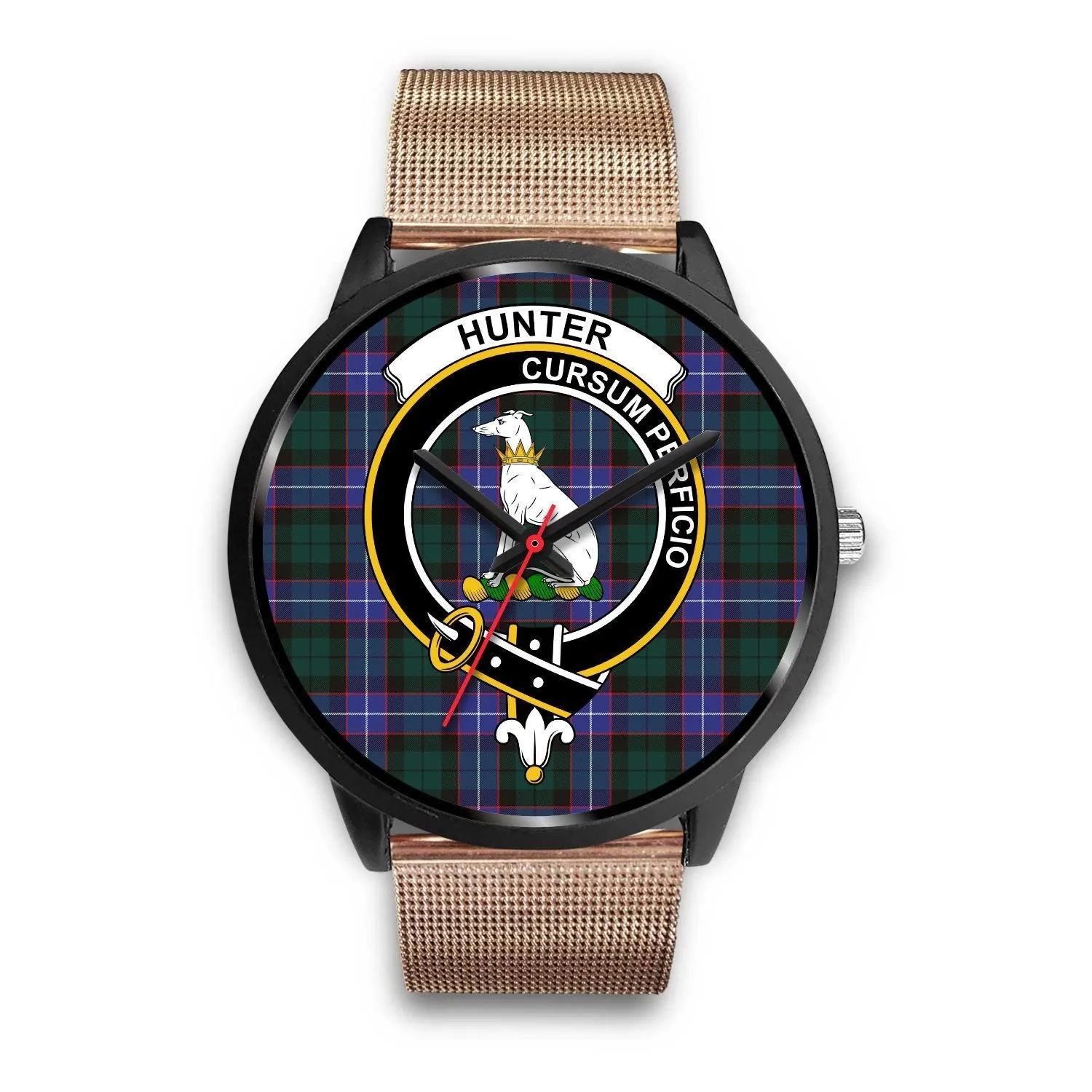 Hunter Modern Clan Badge Tartan Black Watch