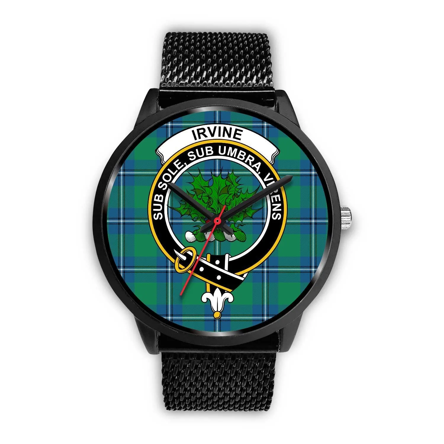 Irvine Ancient Clan Badge Tartan Black Watch