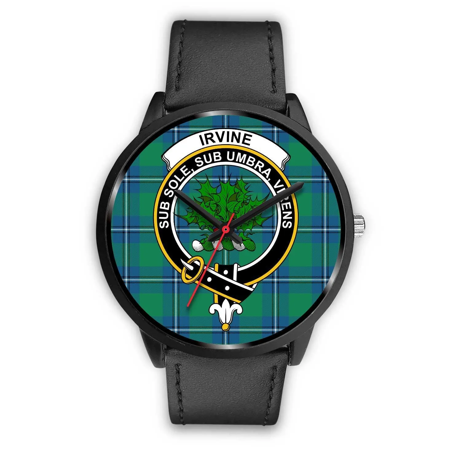 Irvine Ancient Clan Badge Tartan Black Watch