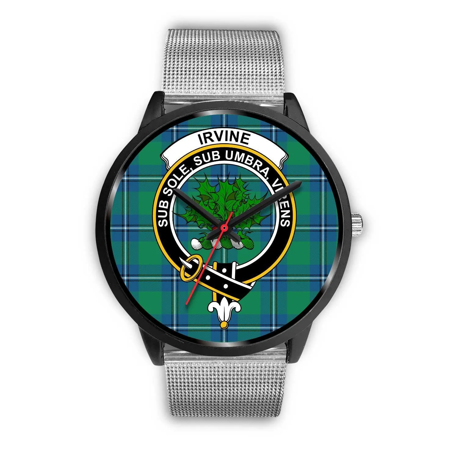 Irvine Ancient Clan Badge Tartan Black Watch