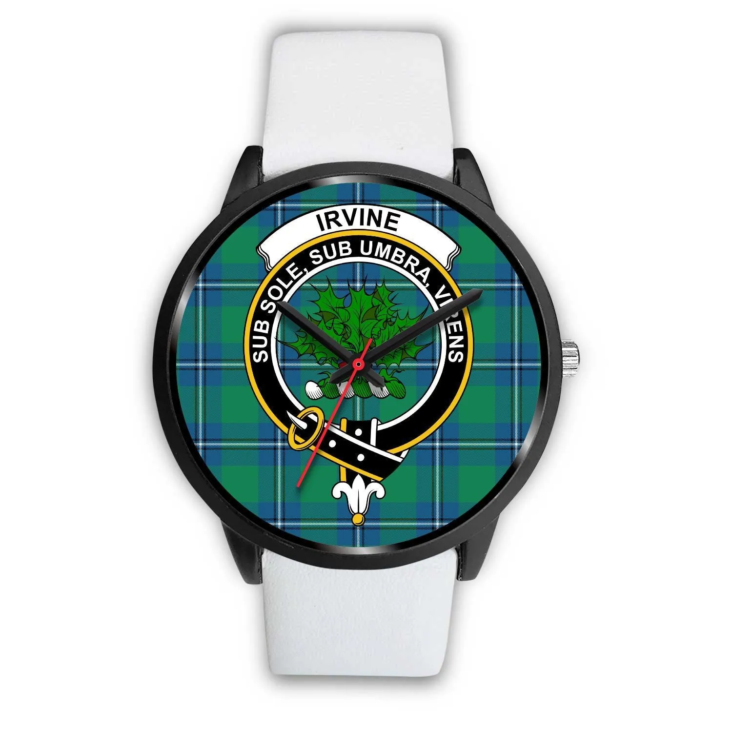 Irvine Ancient Clan Badge Tartan Black Watch