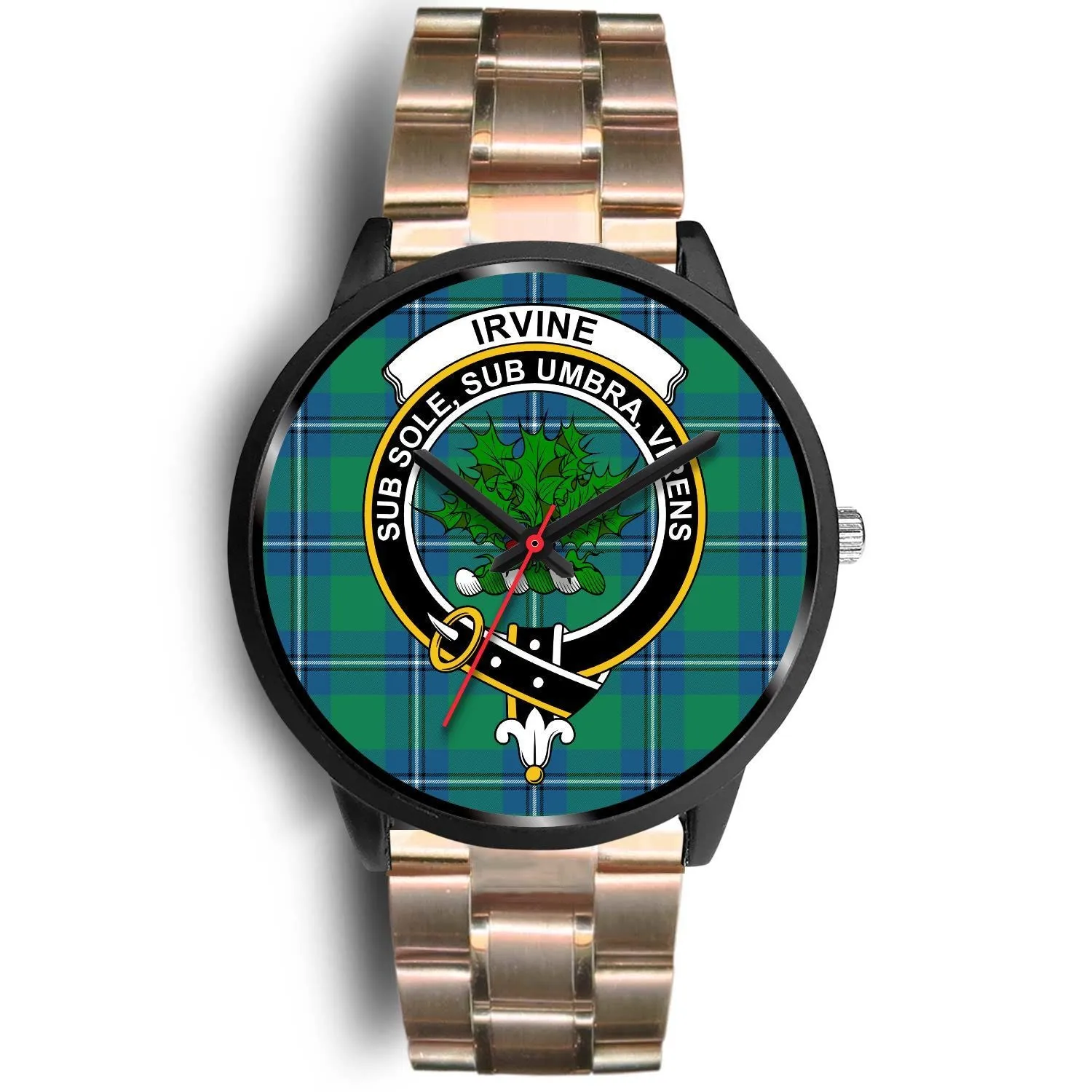 Irvine Ancient Clan Badge Tartan Black Watch