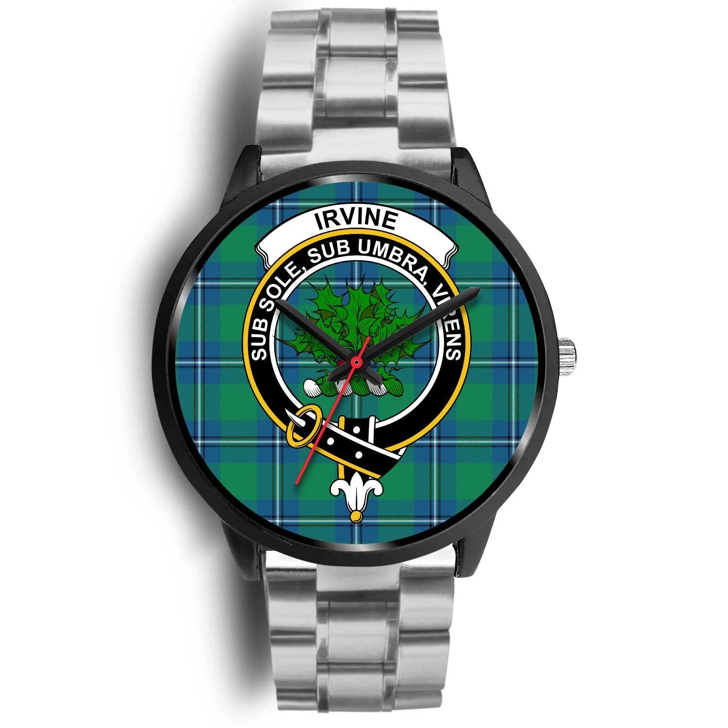Irvine Ancient Clan Badge Tartan Black Watch