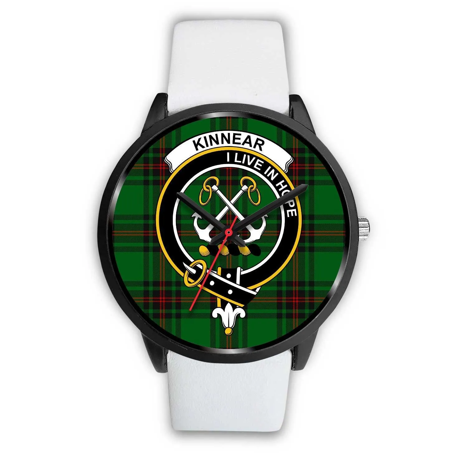 Kinnear Clan Badge Tartan Black Watch