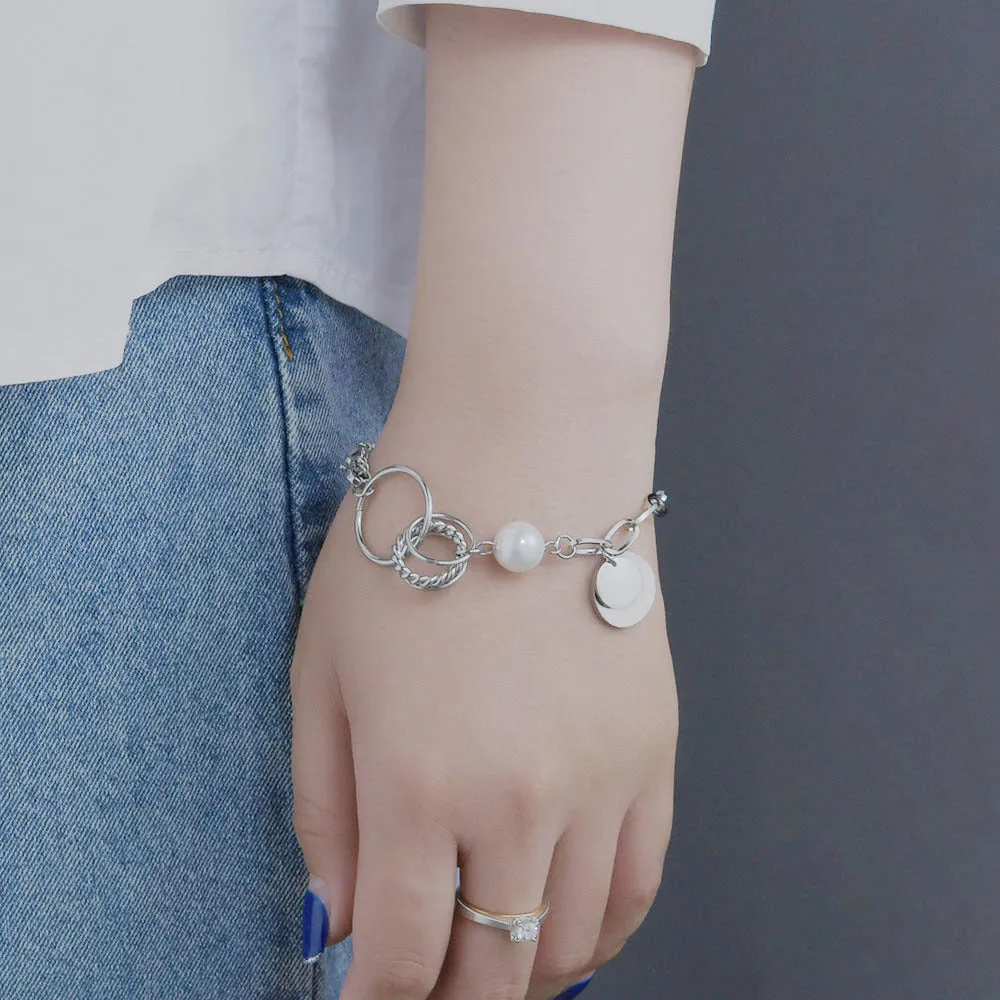 Korean Retro Titanium Steel Bracelet