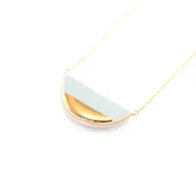 Large Half Pebble Necklace