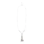 Long Diamante Ball Necklace
