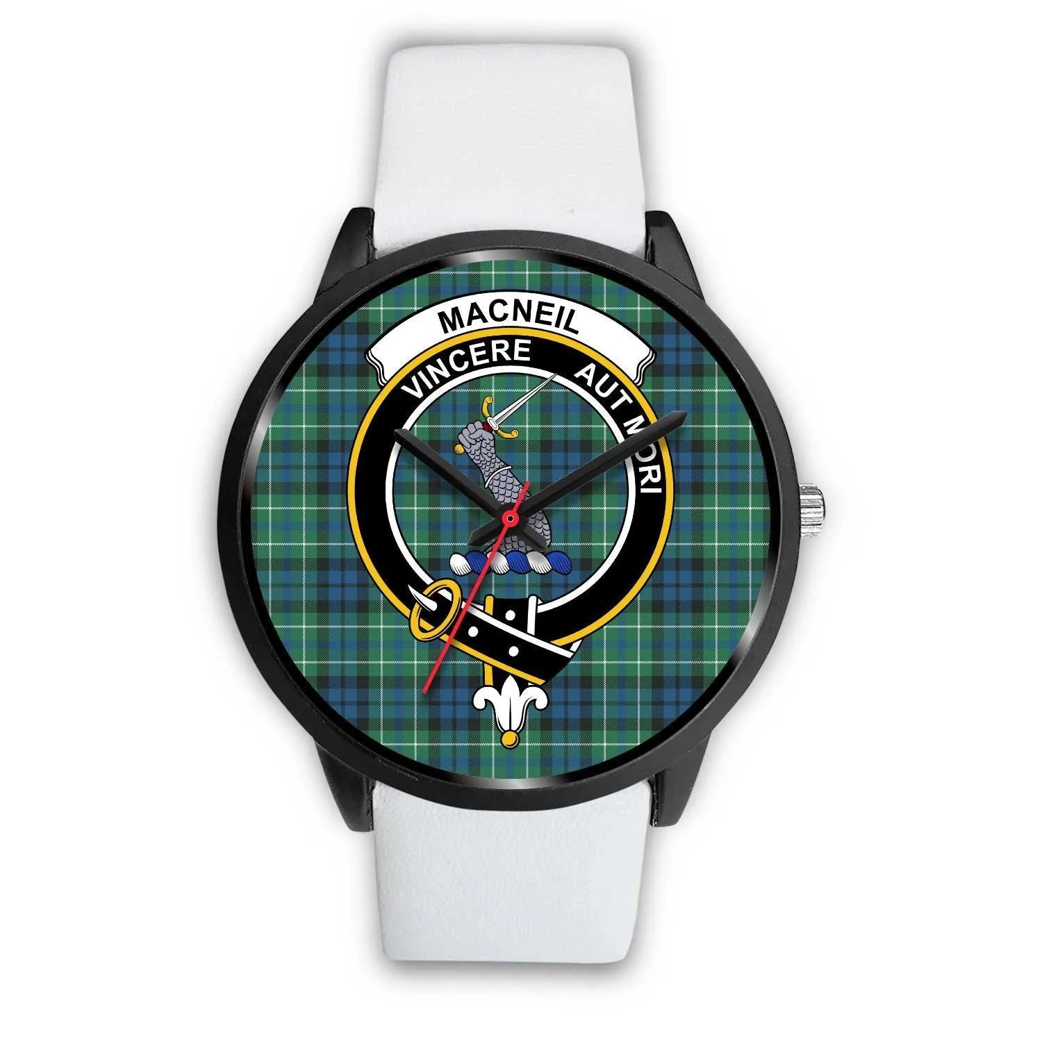 MacNeil of Colonsay Clan Badge Tartan Black Watch