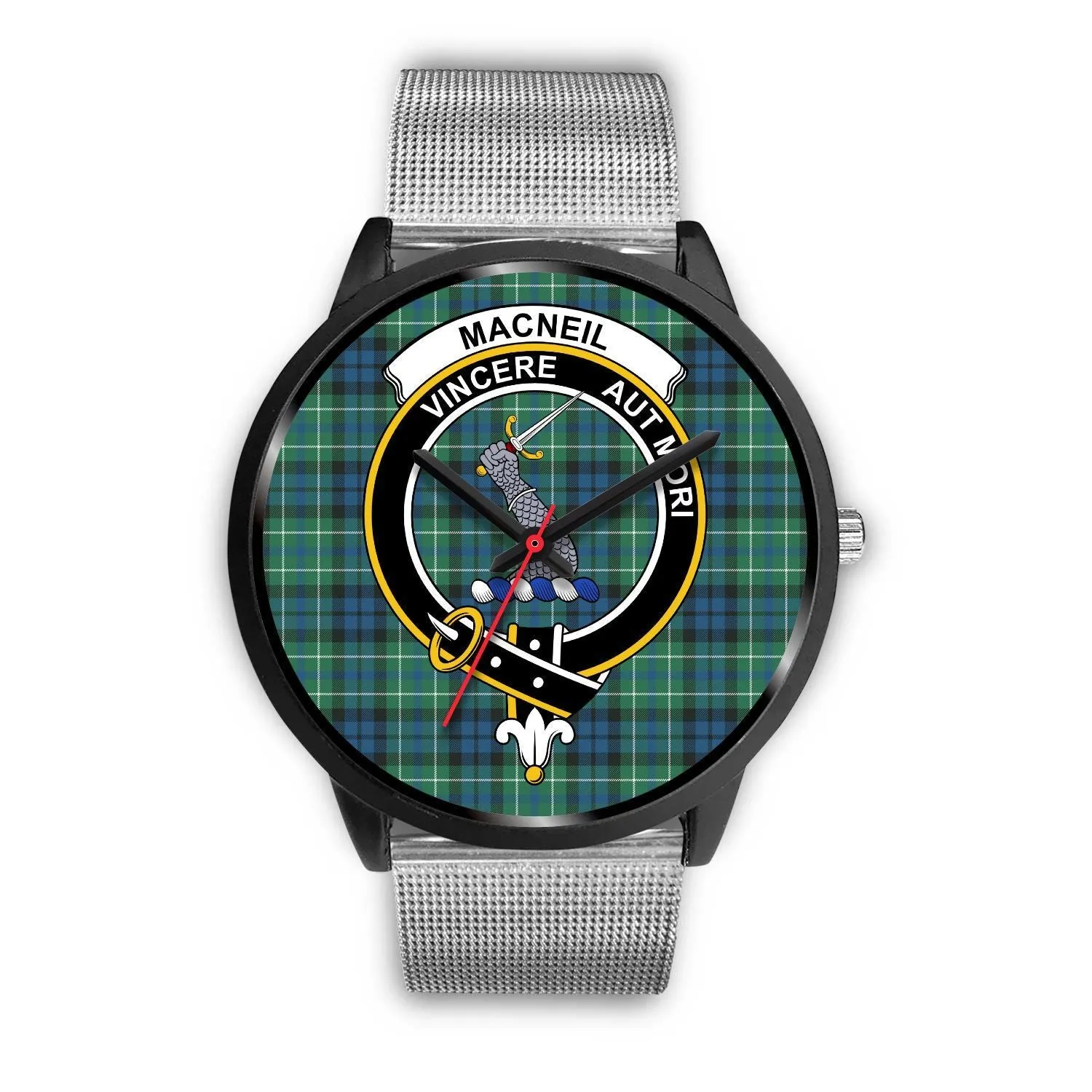 MacNeil of Colonsay Clan Badge Tartan Black Watch