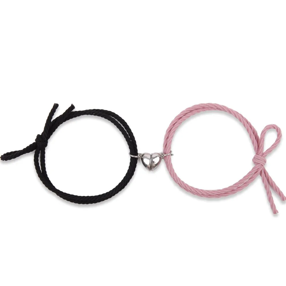 Magnet Paired Couple Bracelet For Lovers Distance Bracelet For Women Men