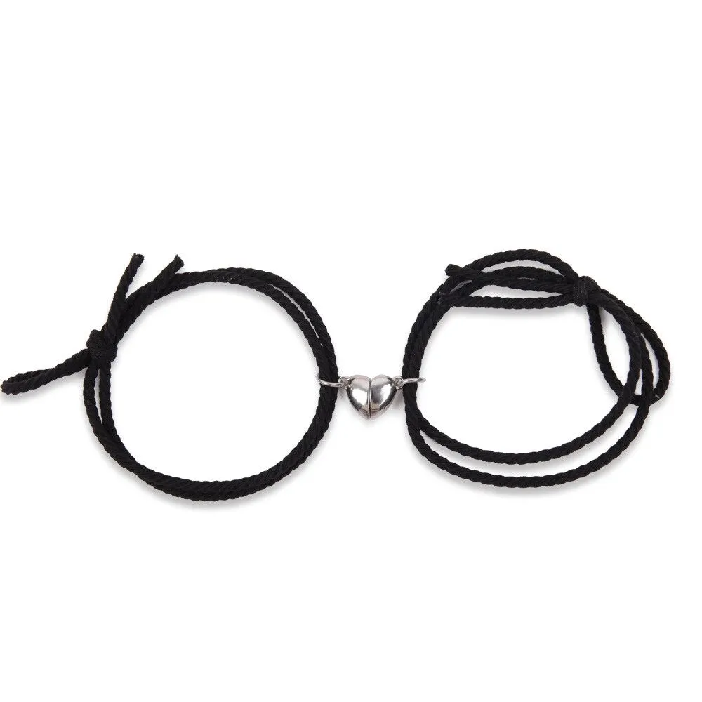 Magnet Paired Couple Bracelet For Lovers Distance Bracelet For Women Men
