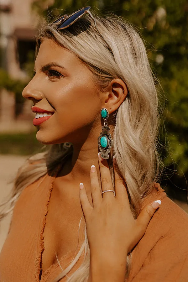 Magnolias And Mimosas Earrings