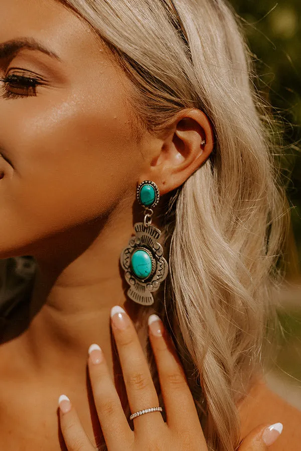 Magnolias And Mimosas Earrings