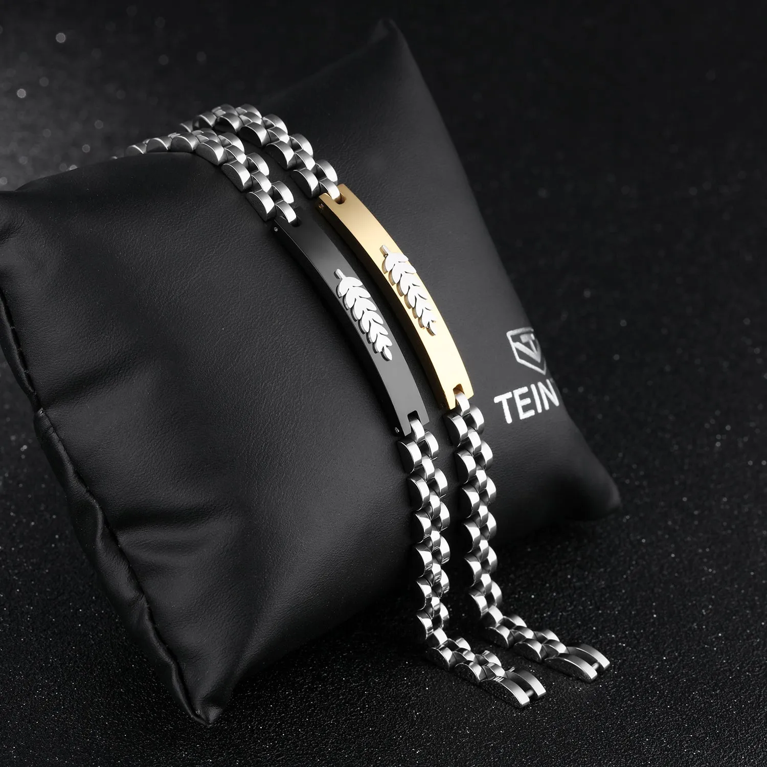 Men's Fashion Leaf Bracelet