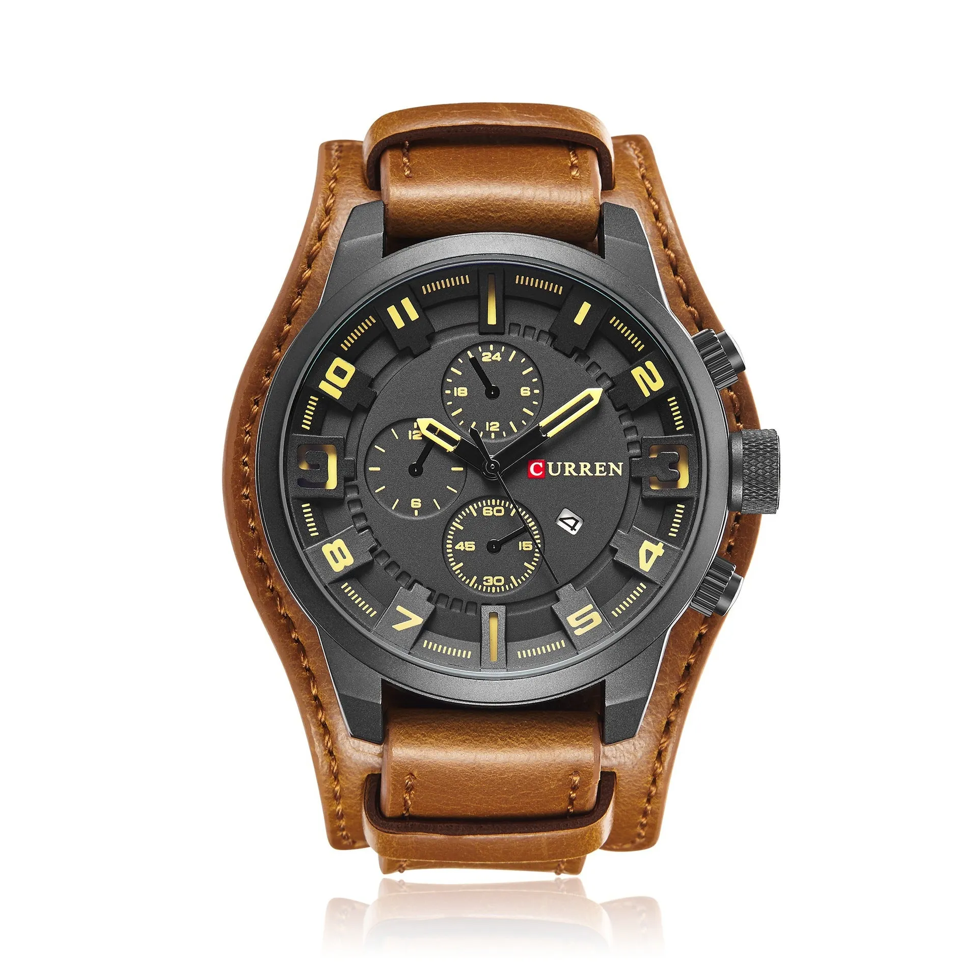 Men's Watch Foreign Trade Popular Style Watch Waterproof Calendar Watch Men's Quartz Watch