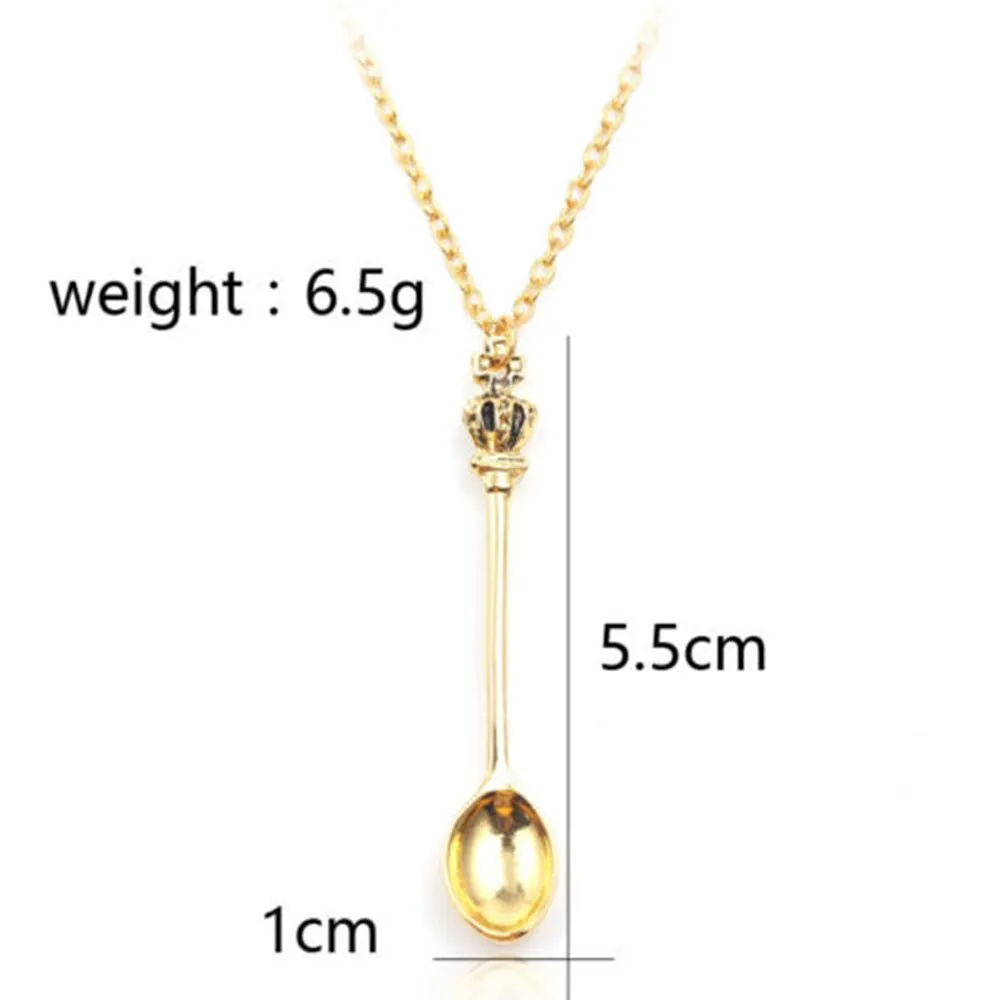 Mini Tea Spoon Necklace