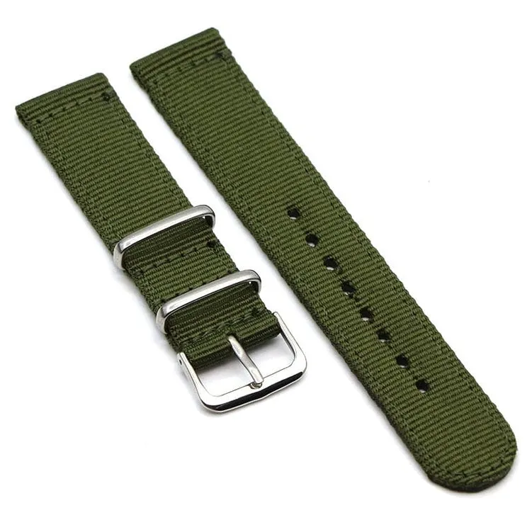 Nato Nylon Watch Straps Compatible with the Xiaomi Mi Watch & Mi Watch S1 Active