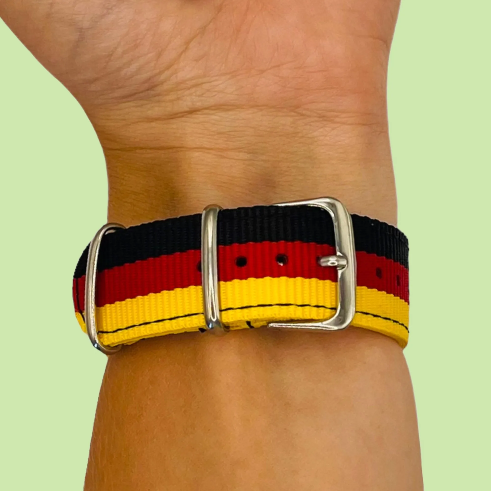 Nato Nylon Watch Straps Compatible with the Xiaomi Mi Watch & Mi Watch S1 Active