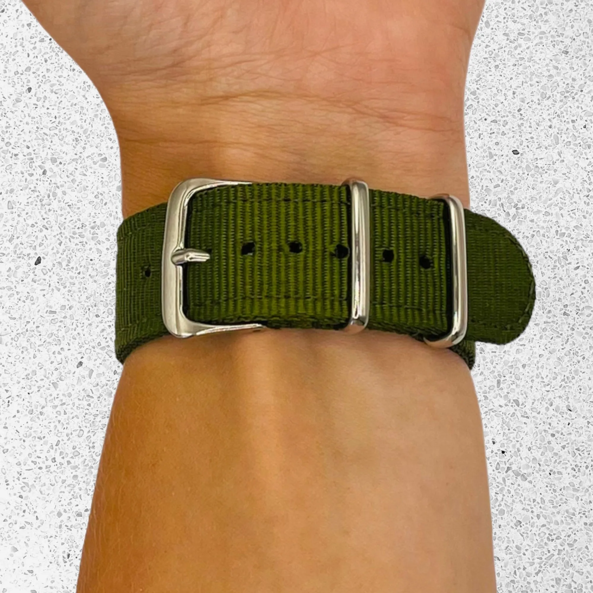 Nato Nylon Watch Straps Compatible with the Xiaomi Mi Watch & Mi Watch S1 Active