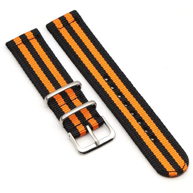 Nato Nylon Watch Straps Compatible with the Xiaomi Mi Watch & Mi Watch S1 Active