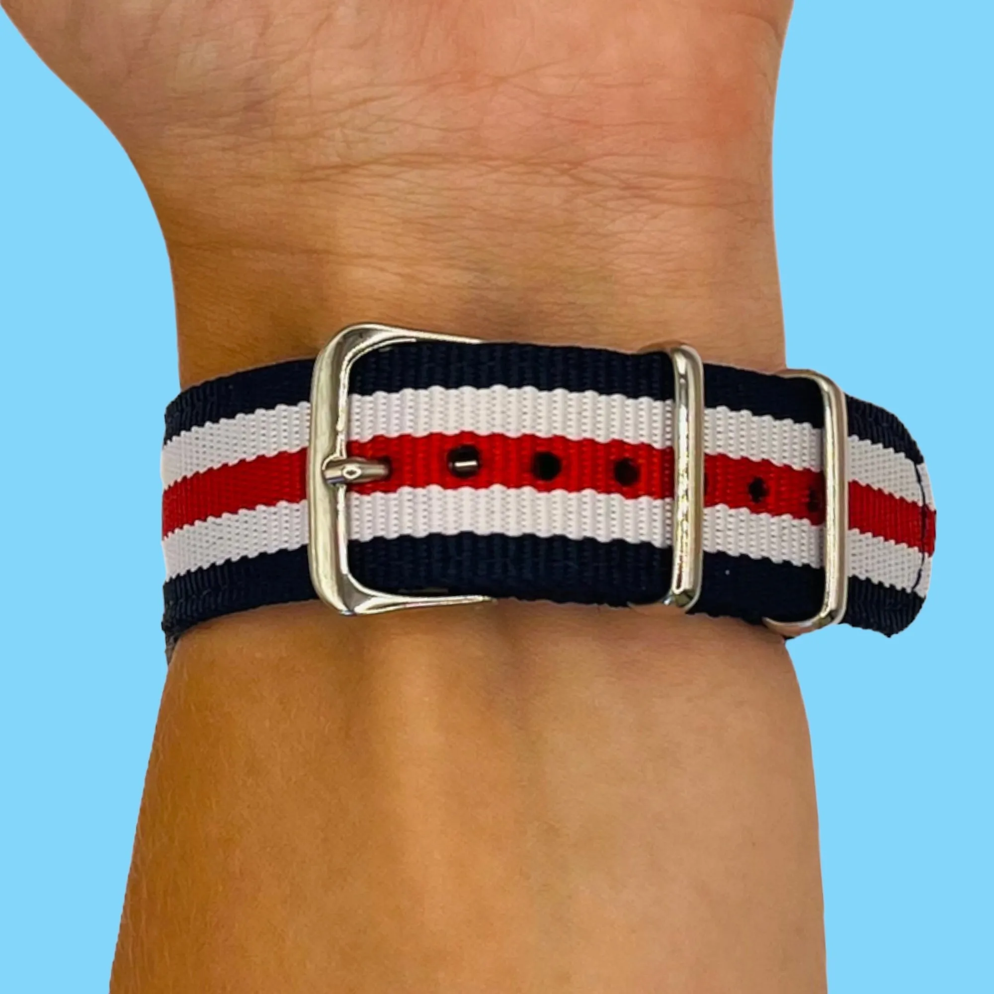 Nato Nylon Watch Straps Compatible with the Xiaomi Mi Watch & Mi Watch S1 Active