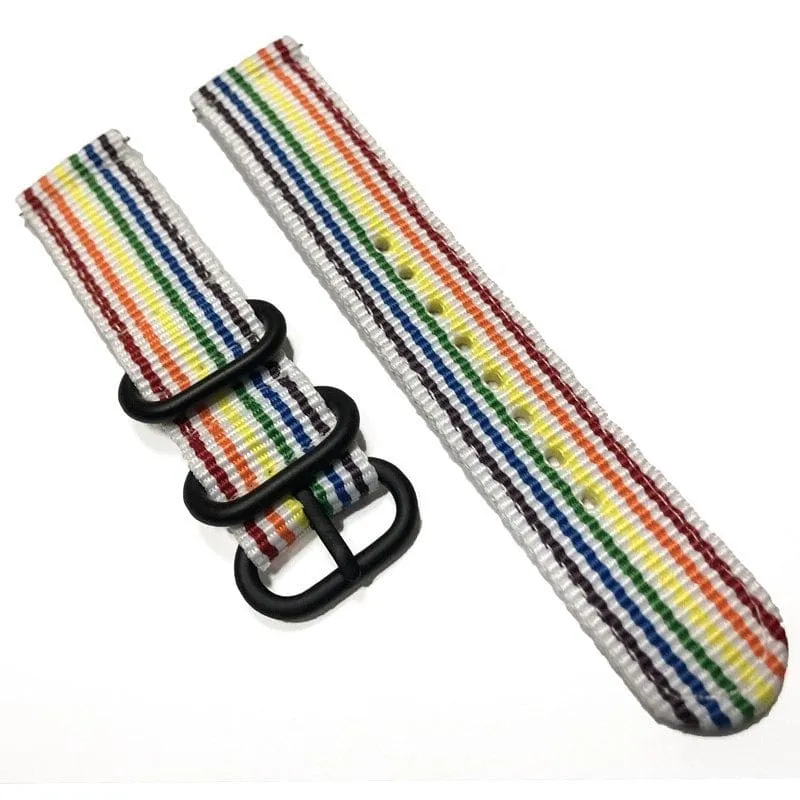 Nato Nylon Watch Straps Compatible with the Xiaomi Mi Watch & Mi Watch S1 Active