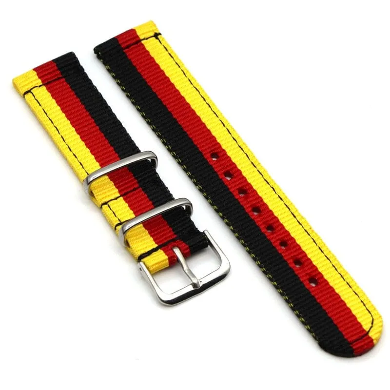 Nato Nylon Watch Straps Compatible with the Xiaomi Mi Watch & Mi Watch S1 Active