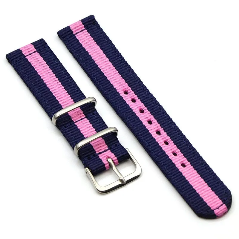 Nato Nylon Watch Straps Compatible with the Xiaomi Mi Watch & Mi Watch S1 Active