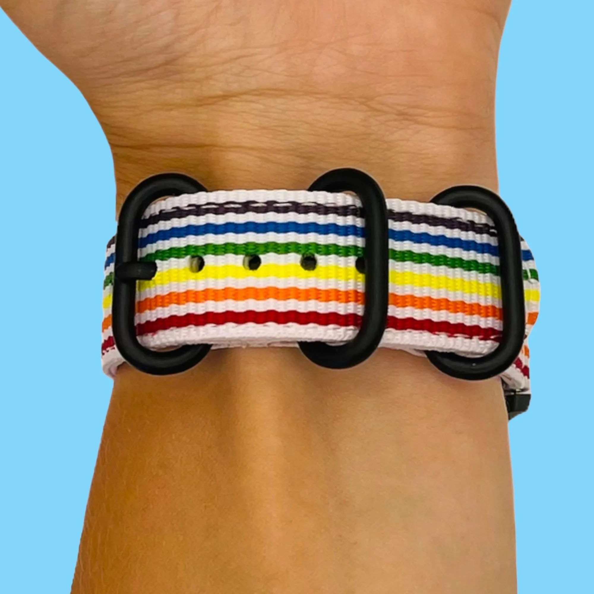 Nato Nylon Watch Straps Compatible with the Xiaomi Mi Watch & Mi Watch S1 Active