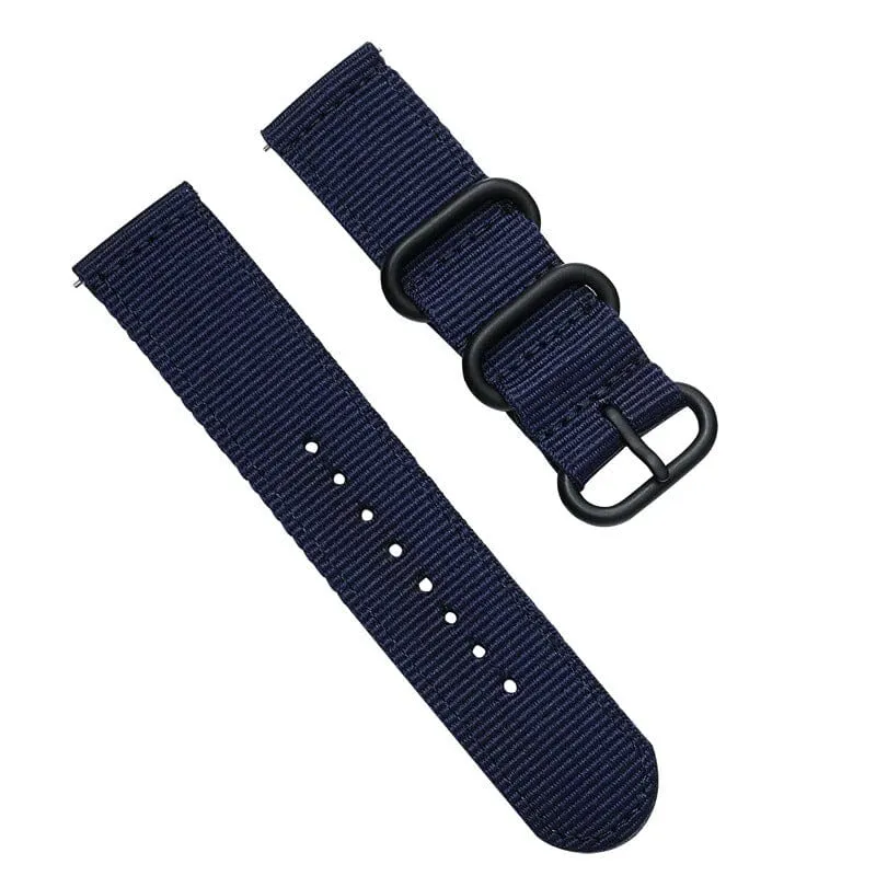 Nato Nylon Watch Straps Compatible with the Xiaomi Mi Watch & Mi Watch S1 Active