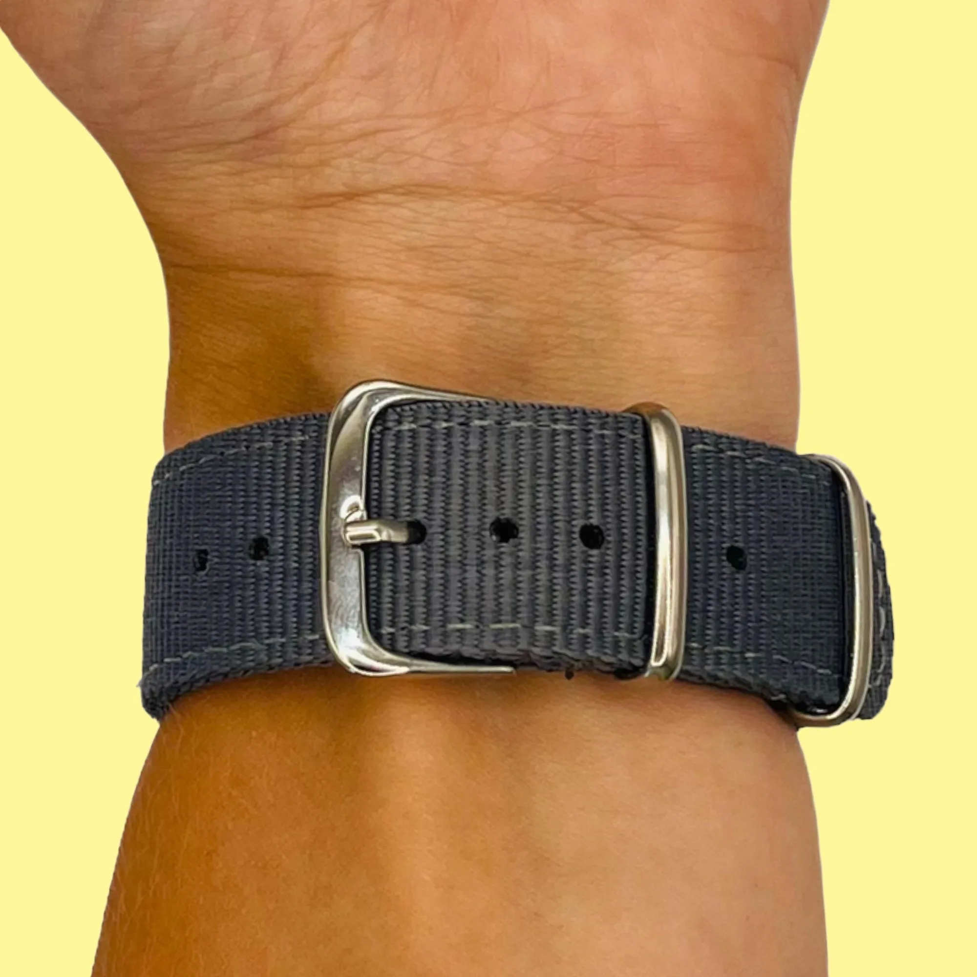 Nato Nylon Watch Straps Compatible with the Xiaomi Mi Watch & Mi Watch S1 Active