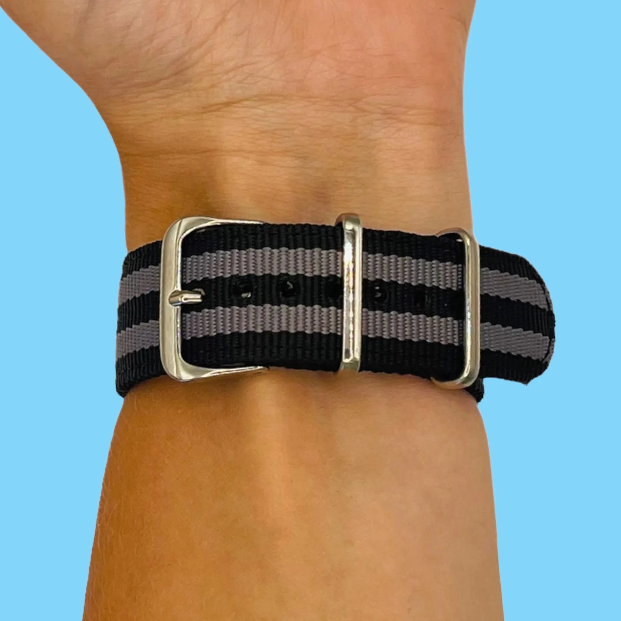 Nato Nylon Watch Straps Compatible with the Xiaomi Mi Watch & Mi Watch S1 Active