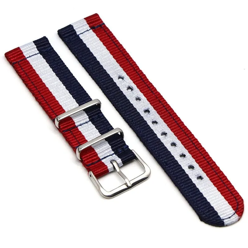 Nato Nylon Watch Straps Compatible with the Xiaomi Mi Watch & Mi Watch S1 Active