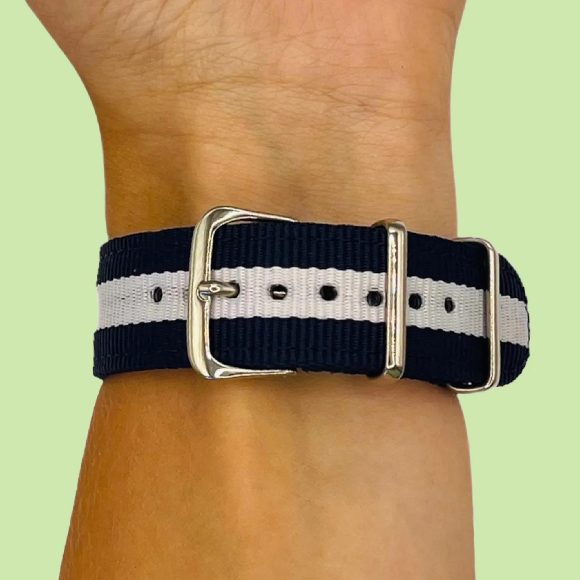 Nato Nylon Watch Straps Compatible with the Xiaomi Mi Watch & Mi Watch S1 Active
