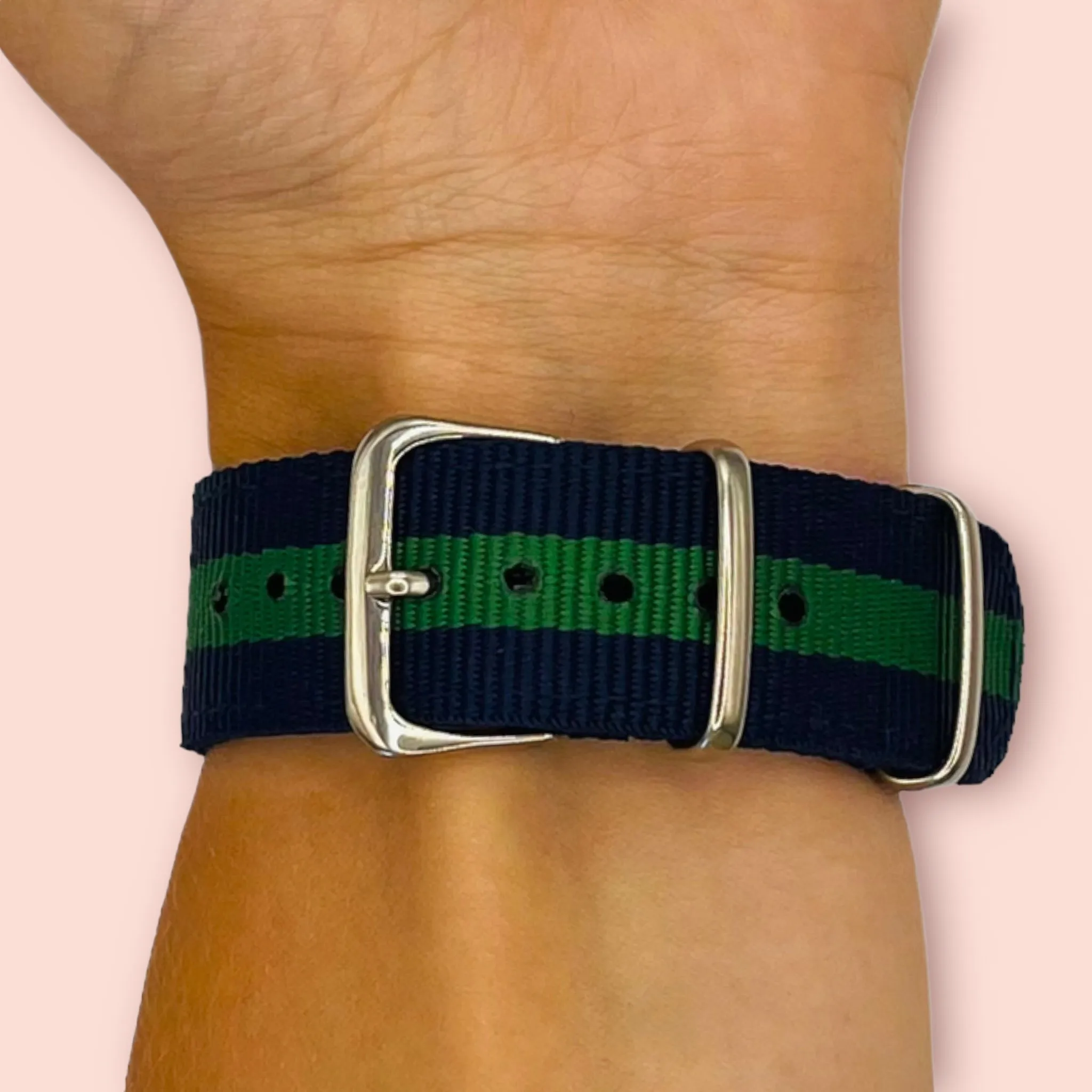 Nato Nylon Watch Straps Compatible with the Xiaomi Mi Watch & Mi Watch S1 Active