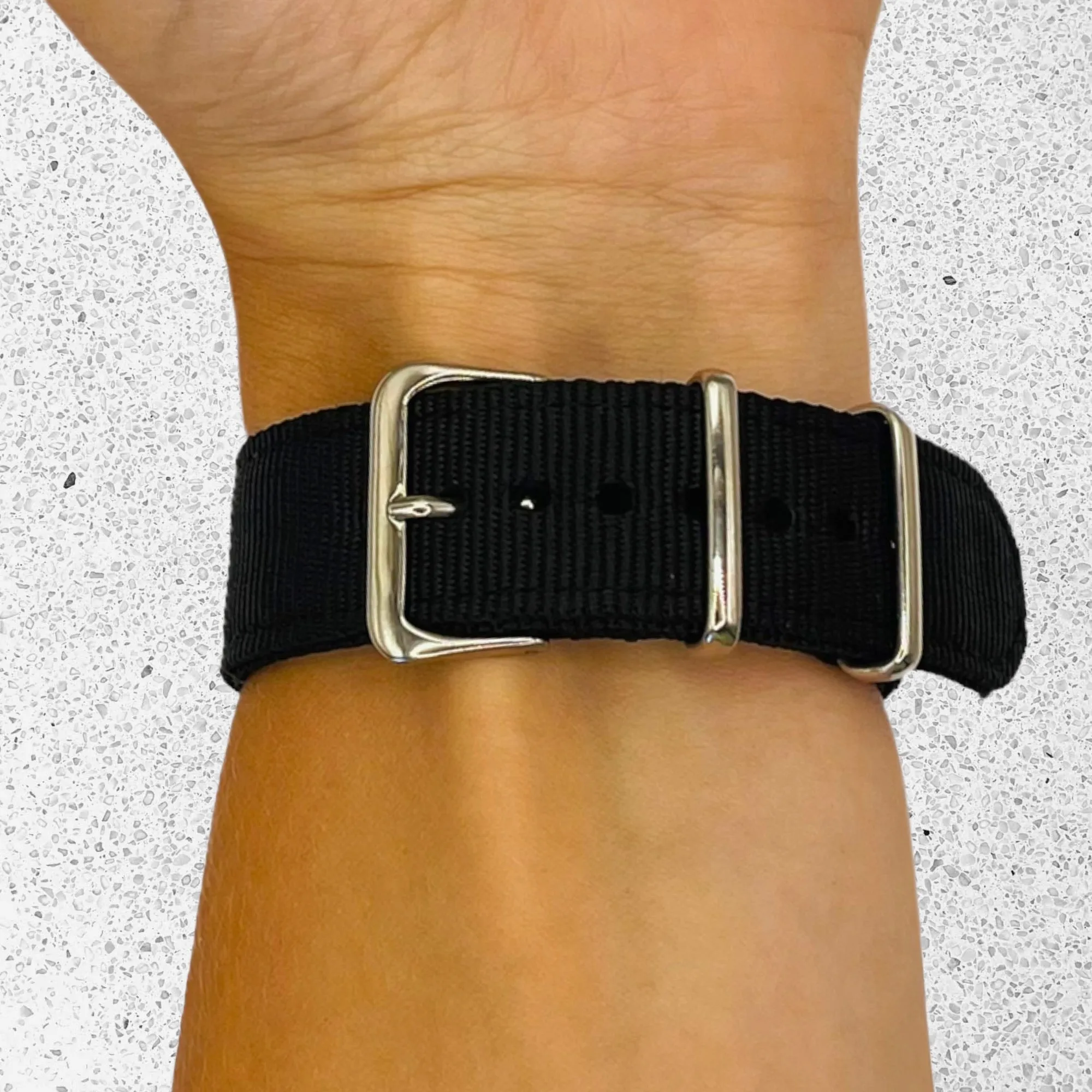 Nato Nylon Watch Straps Compatible with the Xiaomi Mi Watch & Mi Watch S1 Active