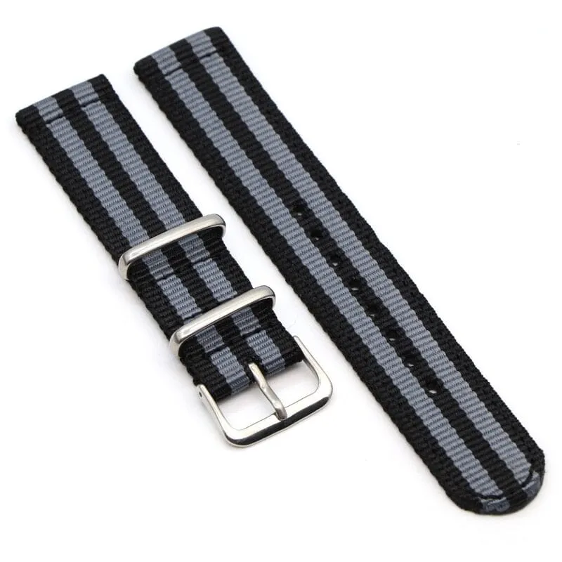 Nato Nylon Watch Straps Compatible with the Xiaomi Mi Watch & Mi Watch S1 Active