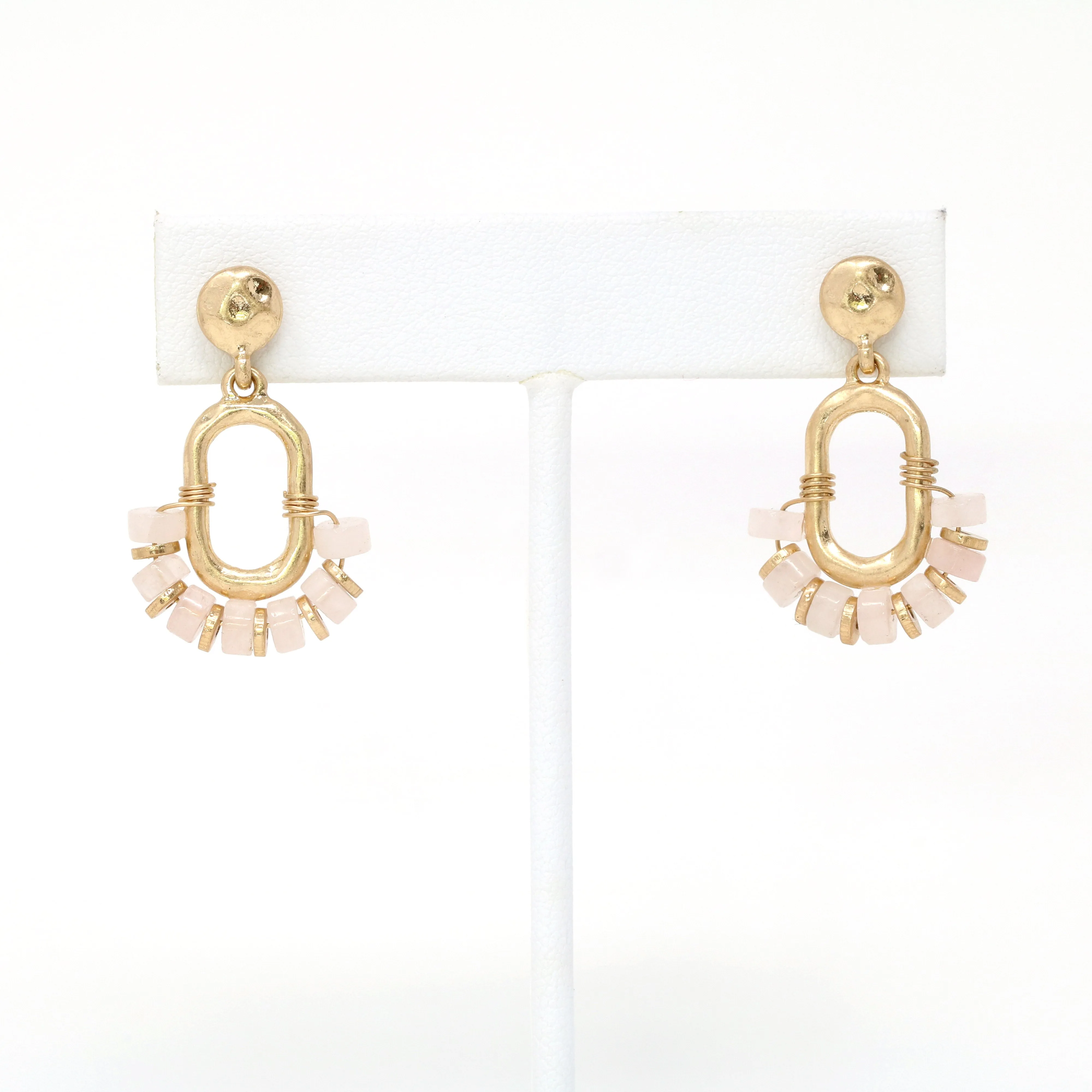 Natural Stone Earring