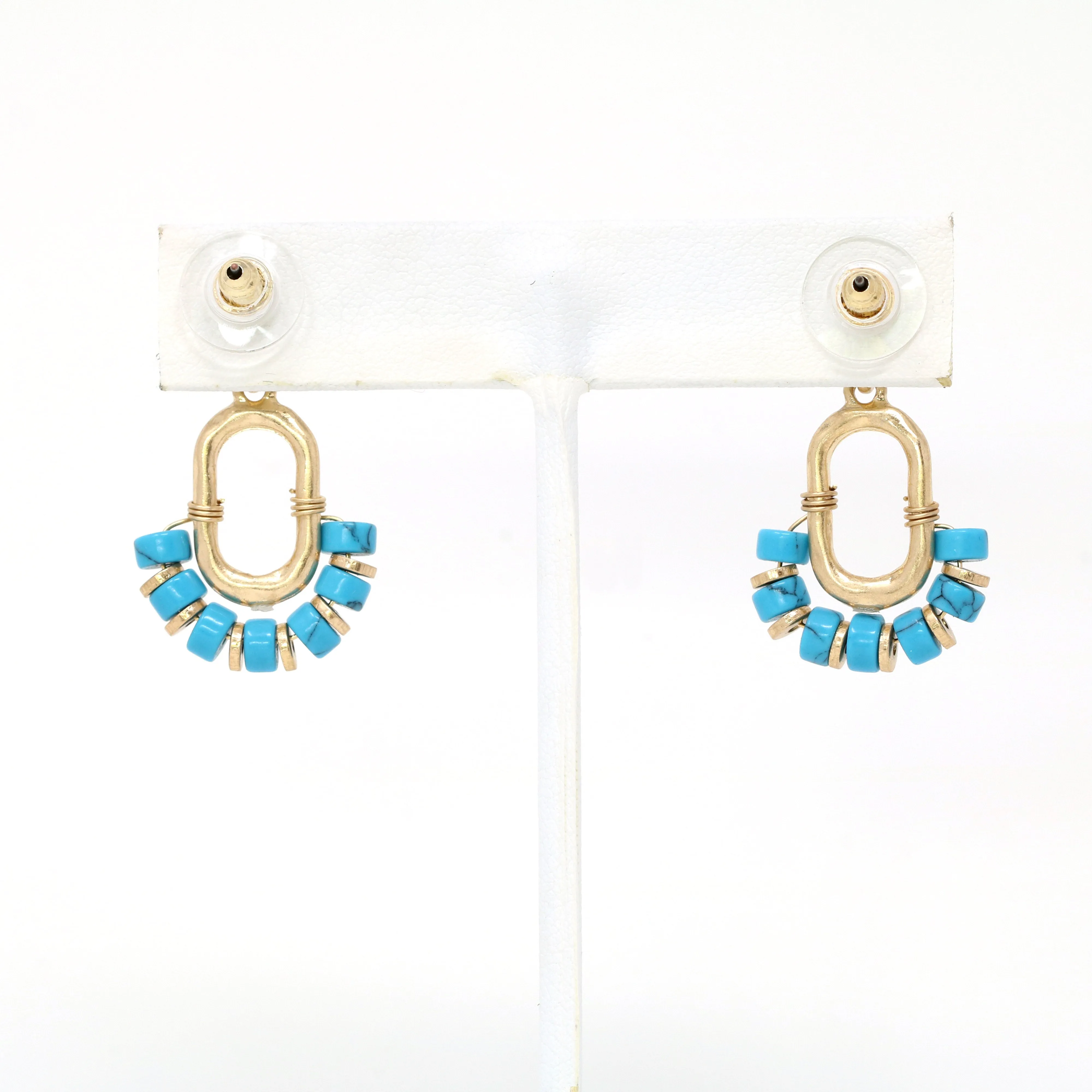 Natural Stone Earring