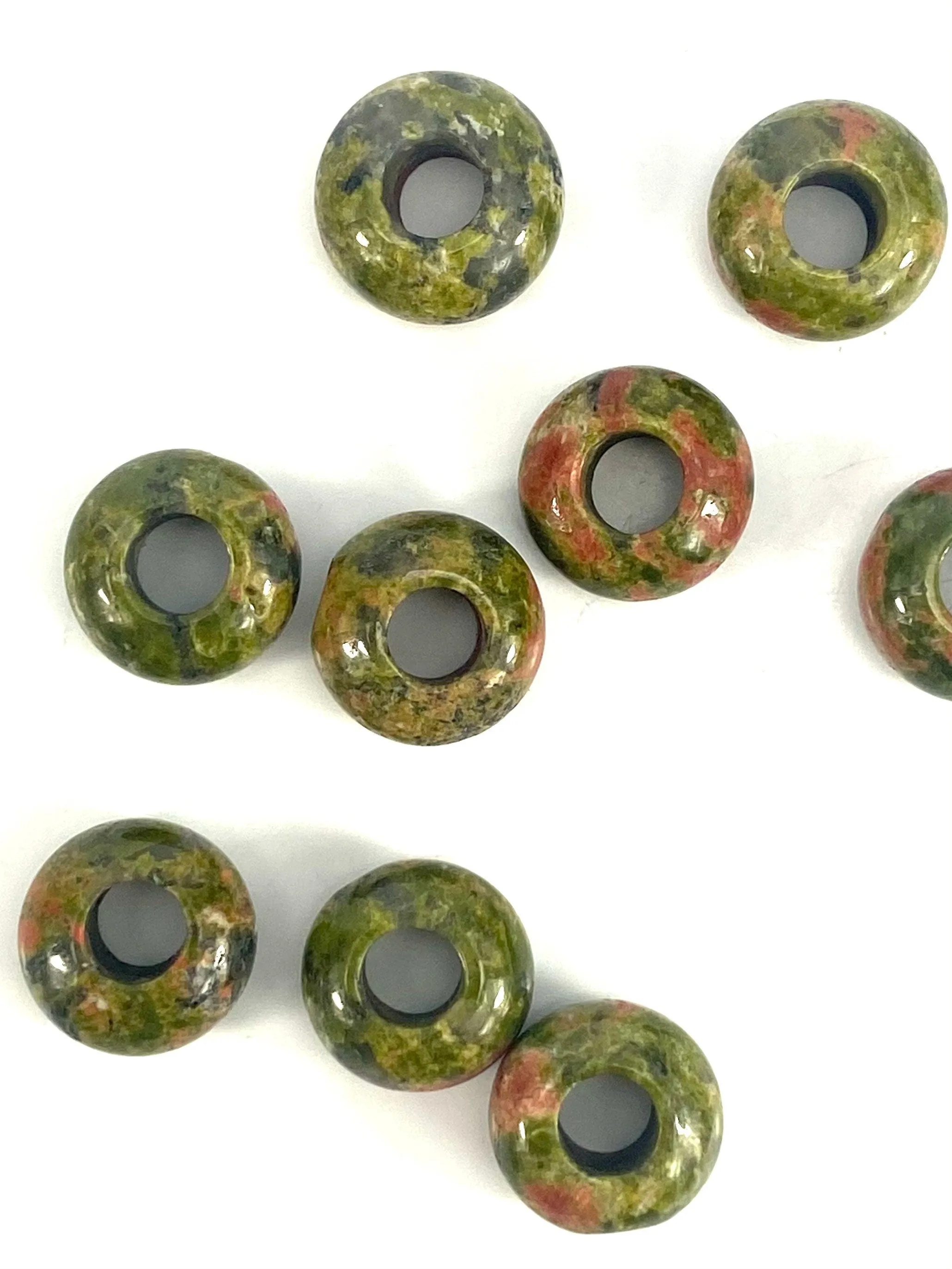 Natural Stone Jade Beads, Sku#BG80