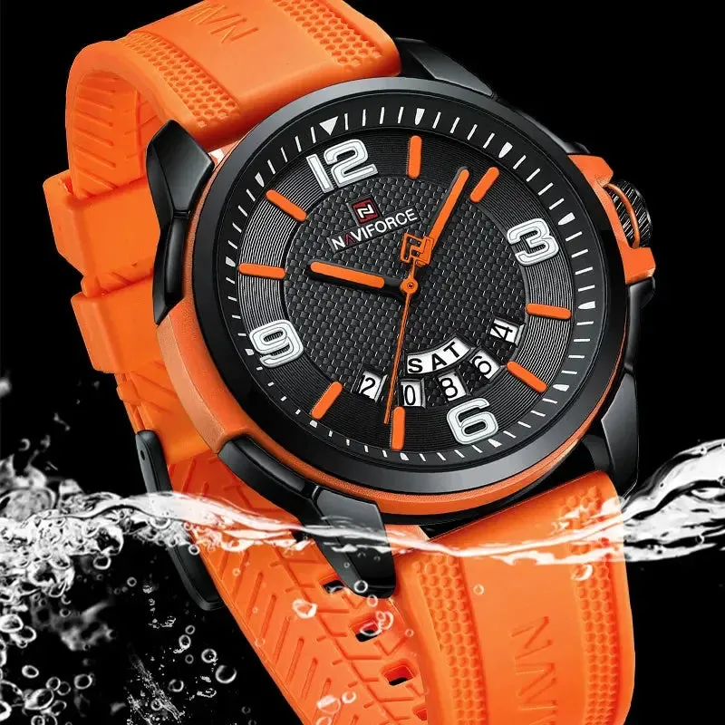 NAVIFORCE Creative TPU Strap Sports Wristwatch