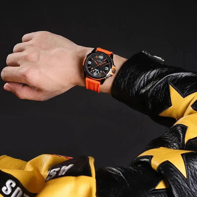 NAVIFORCE Creative TPU Strap Sports Wristwatch