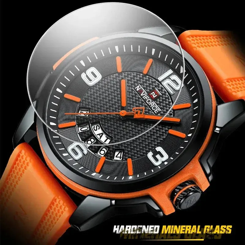 NAVIFORCE Creative TPU Strap Sports Wristwatch