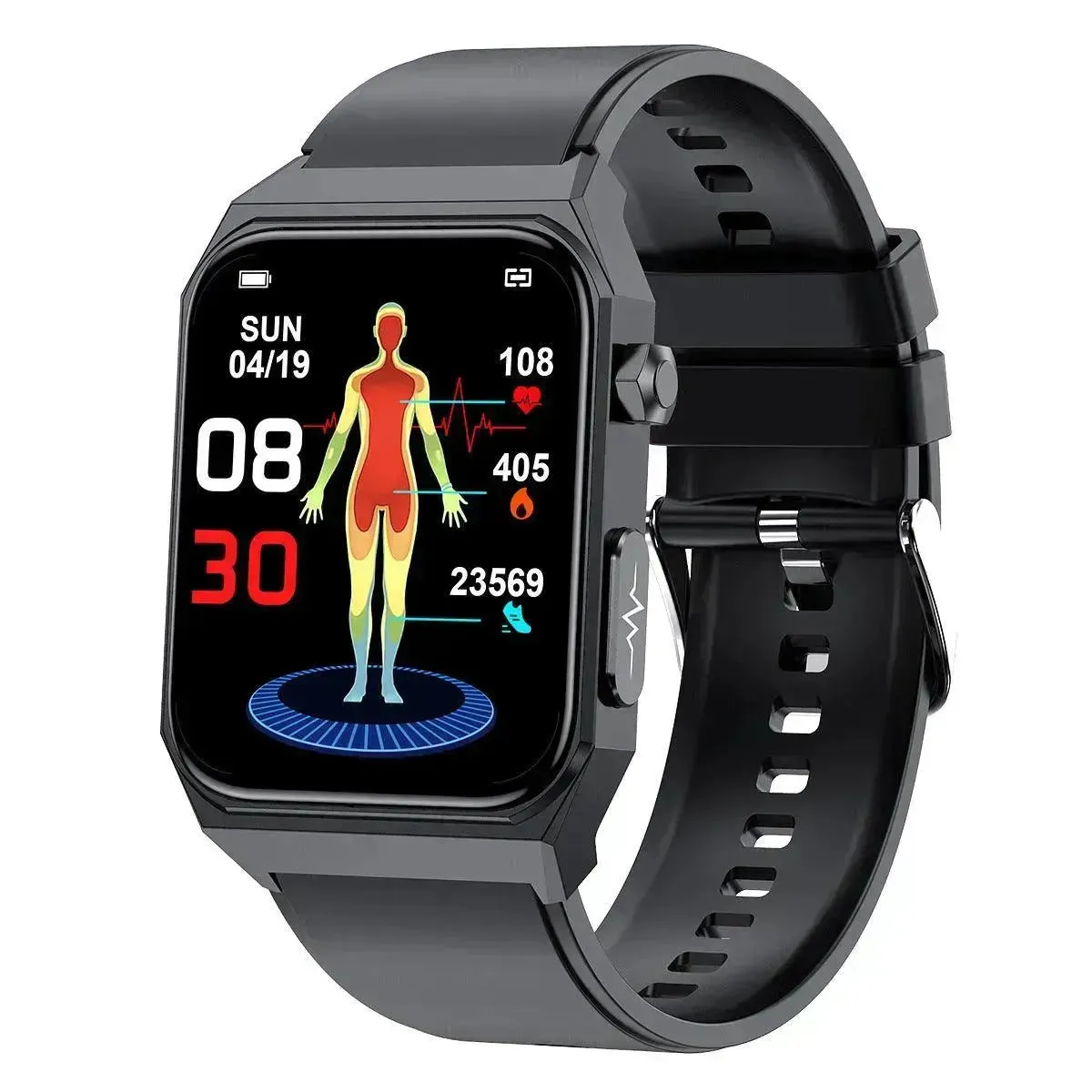 New E530 Blood Glucose Smart Watch ECG
