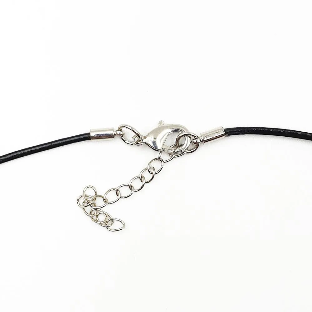 Non Binary Silver Plated Heart Charm Necklace
