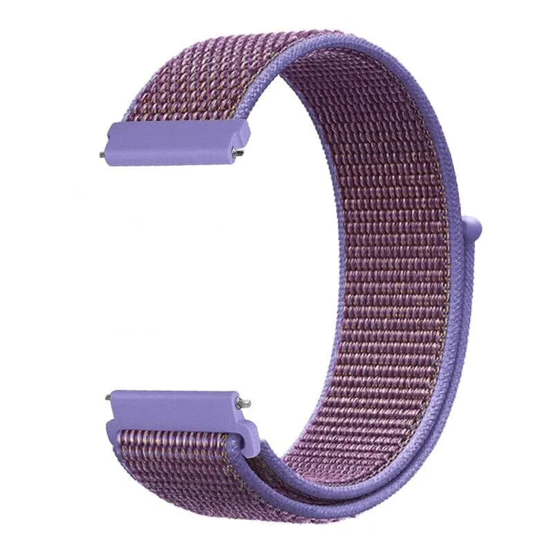 Nylon Sports Loop Watch Straps Compatible with the Olympic 22mm Range