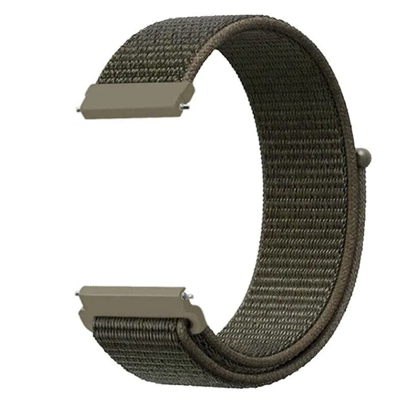 Nylon Sports Loop Watch Straps Compatible with the Olympic 22mm Range