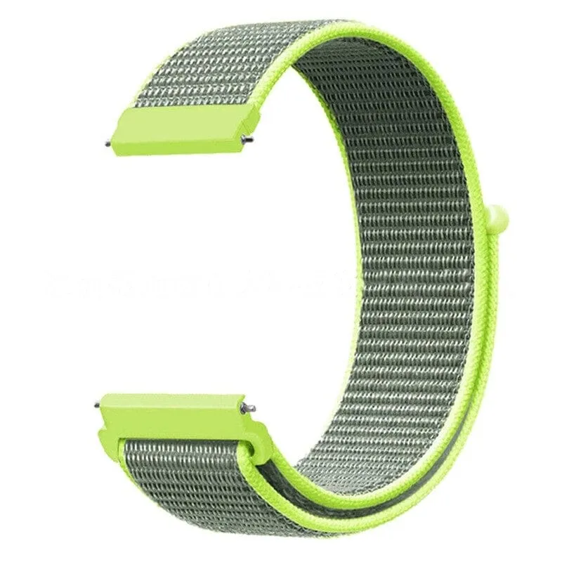 Nylon Sports Loop Watch Straps Compatible with the Olympic 22mm Range